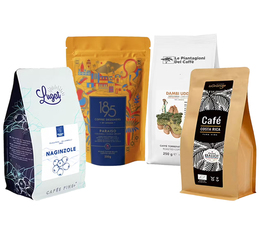 900 g – Café en grain de spécialité – Pack Découverte Grands Crus – MAXICOFFEE