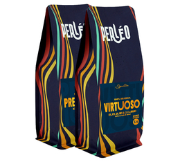 2 x 230 g - Café en grain - Pack duo Signatures Virtuoso et Prestigio - PERLÉO
