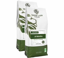 2 x 1 kg - Café en grain Aymara BIO - Green Lion Coffee