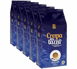 5 Kg Café en grains pour professionnels Crema in Tazza Superior  - ZICAFFE
