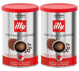 2 x 95 g Café soluble Torréfaction Classico en boîte - ILLY