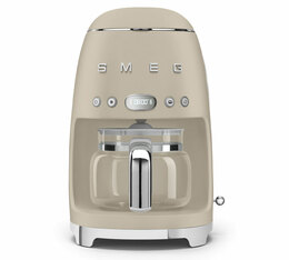 Cafetière filtre programmable SMEG Beige lin mat DCF02MLMEU