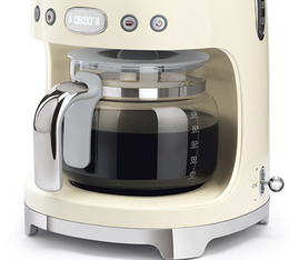 cafetiere filtre smeg creme
