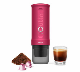 OutIn Nano Portable Espresso Machine - Fuschia Pink - OutIn