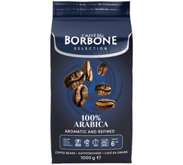 Caffè Borbone Café en grains 100% Arabica boisé gourmand 1Kg