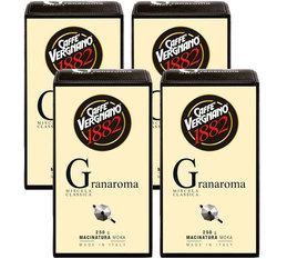 Caffè Vergnano Ground Coffee Gran Aroma - 4 x 250g