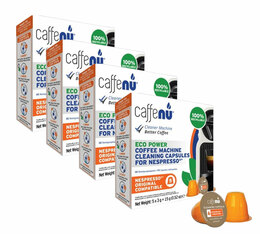 Capsules de nettoyage pour Nespresso® Original x4 – Formule originale - CAFFENU