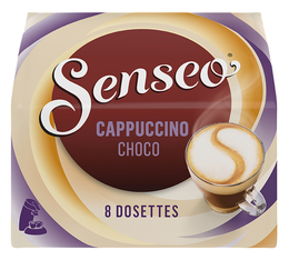 8 dosettes souples Cappuccino Chocolat - SENSEO