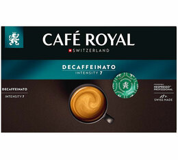 50 capsules Nespresso* Pro Decaffeinato - CAFE ROYAL DLUO 28.02.2026