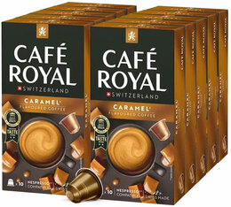 100 capsules compatibles Nespresso* Original Caramel - CAFÉ ROYAL