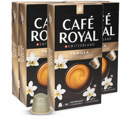 50 capsules compatibles Nespresso* Original Vanille - CAFÉ ROYAL