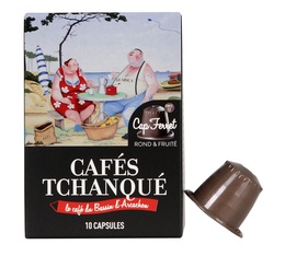 Capsules Cap Ferret Cafés Tchanqué x10 pour Nespresso