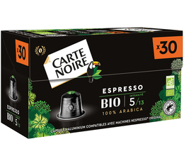 mega pack capsules espresso bio carte noire