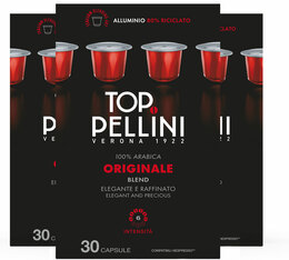 90 capsules compatibles Nespresso* Original Top - PELLINI