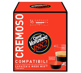 Lavazza a Modo Mio� compatible Caff� Vergnano Cremoso capsules x 16