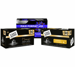 90 capsules compatibles Nespresso* Original - Pack découverte - CARTE NOIRE