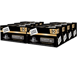 240 capsules compatibles Nespresso* Original Ristretto Puissant n°12 - CARTE NOIRE
