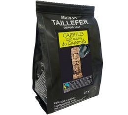 Arabica from Guatemala Max Havelaar x10 Taillefer for Nespresso