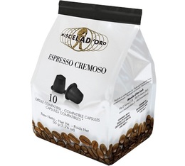 x10 Espresso Cremoso by Miscela d'Oro for Nespresso