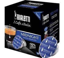 16 Capsules Mokespresso 'Midnight' 50% de caféine en moins - BIALETTI