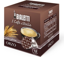 12 Capsules Mokespresso Orzo (Orge) - BIALETTI