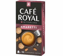 10 capsules compatibles Nespresso* Original Café Amande - CAFÉ ROYAL