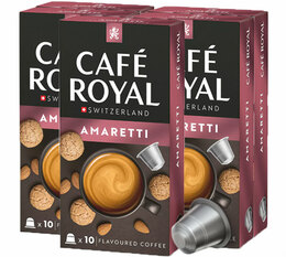 50 Nespresso* Original Compatible Capsules Amande – CAFE ROYAL