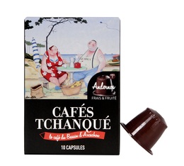 10 capsules Andernos - Nespresso® compatible - CAFES TCHANQUE