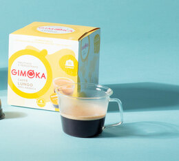 capsules dolce gusto lungo avec un caf&eacute; long pr&ecirc;t &agrave; d&eacute;guster