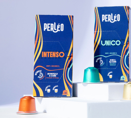 pack decouverte perleo 10 capsules intenso et 10 capsules unico
