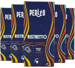 50 capsules compatibles Nespresso* Original Ristretto - PERLÉO