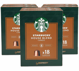 108 Nespresso* Original Compatible Capsules House Blend – STARBUCKS