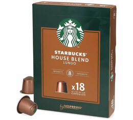 Capsules Starbucks House Blend compatibles Nespresso Original
