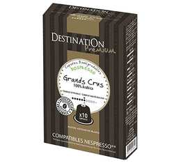 Biospresso Grands Cru capsules by Destination compatible with Nespresso� machines x10