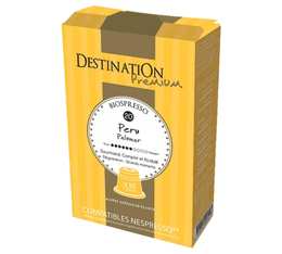 x10 Biospresso Peru capsules by Destination compatible with Nespresso� machines