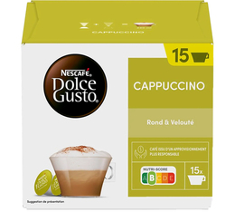 30 capsules Cappuccino - Nescafé* DOLCE GUSTO*