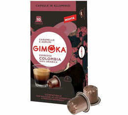 10 capsules compatibles Nespresso* Original Colombia - GIMOKA
