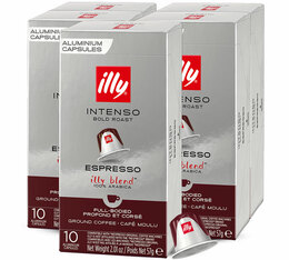 50 capsules compatibles Nespresso* Original Torréfaction Intenso - ILLY