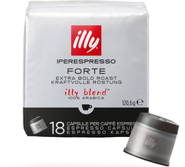 capsules illy iperespresso forte 18