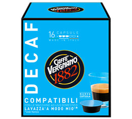 Lavazza a Modo Mio� compatible Caff� Vergnano Decaffeinated capsules x 16