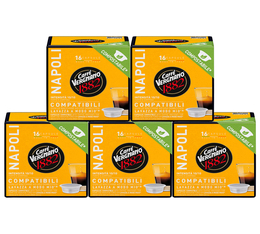 80 Capsules compostables compatibles A Modo Mio Lavazza - CAFFE VERGNANO