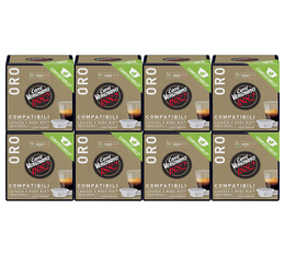 128 Capsules compostables compatibles A Modo Mio Lavazza Oro - CAFFE VERGNANO