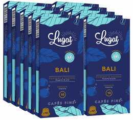 100 capsules compatibles Nespresso* Original Bali pour professionnels - LUGAT