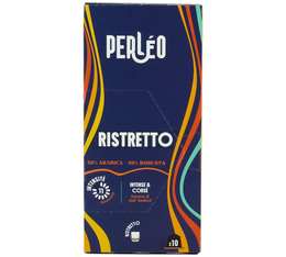 10 capsules compatibles Nespresso* Original Ristretto - PERLÉO