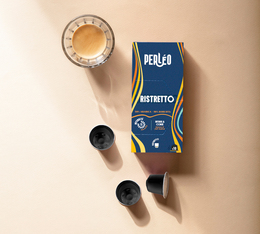lot 50 capsules nespresso compatibles perleo ristretto format économique