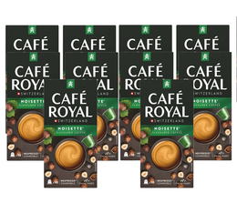 100 capsules compatibles Nespresso* Original Noisette - CAFÉ ROYAL