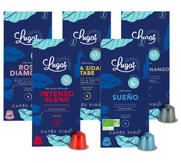 Pack découvertes Incontournables 50 capsules compatibles Nespresso* Original - LUGAT