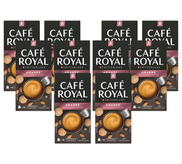 100 capsules compatibles Nespresso* Original Amande - CAFÉ ROYAL