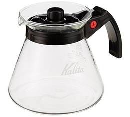 Carafe en verre Kalita pour Slow Coffee 500ml avec poignée en plastique