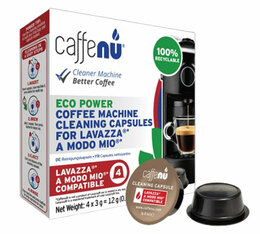 Caffenu - Capsule per la pulizia della macchina da caffè Lavazza a Modo Mio x 4